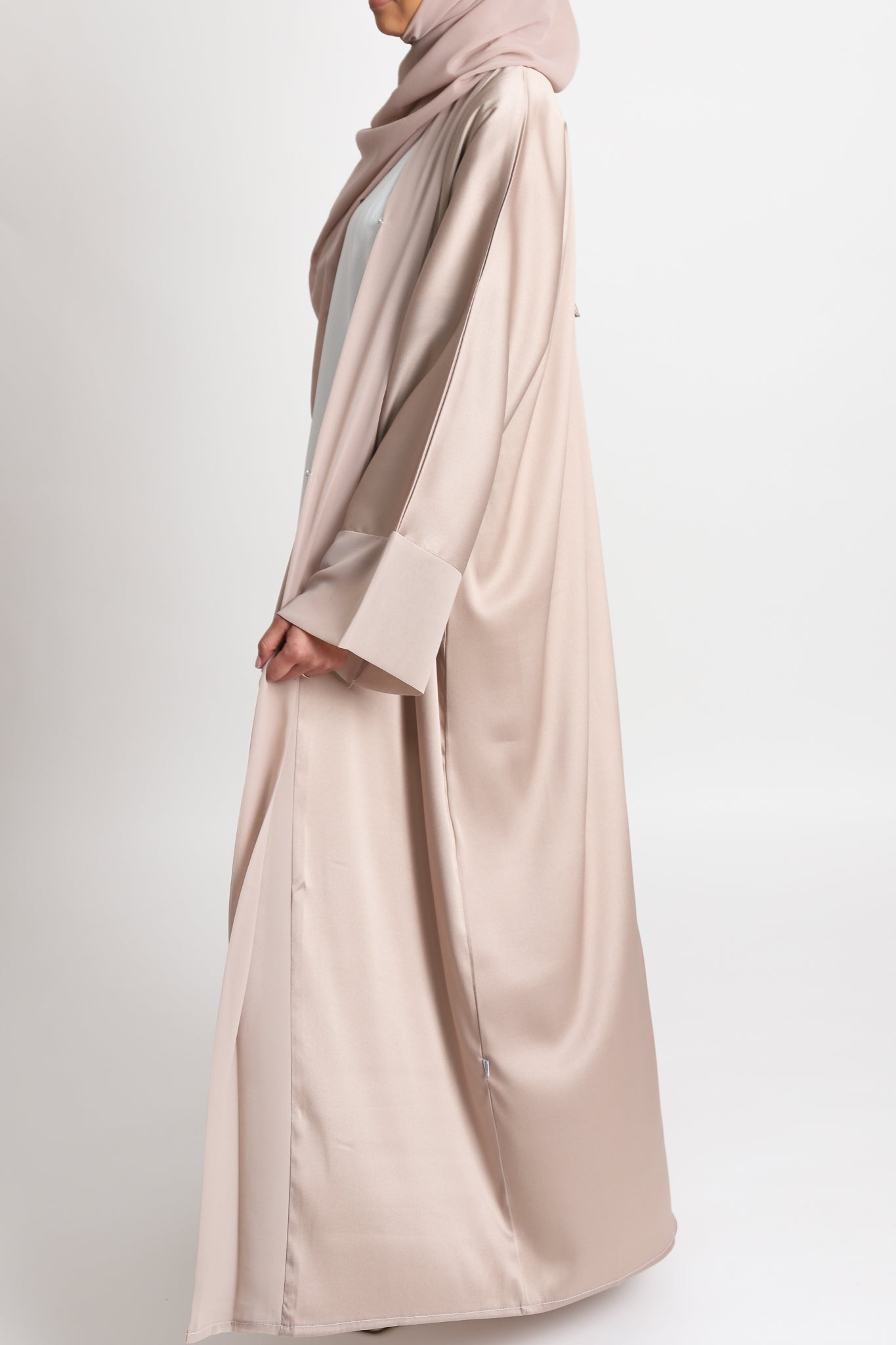 Sahar Open Abaya - Cashmere