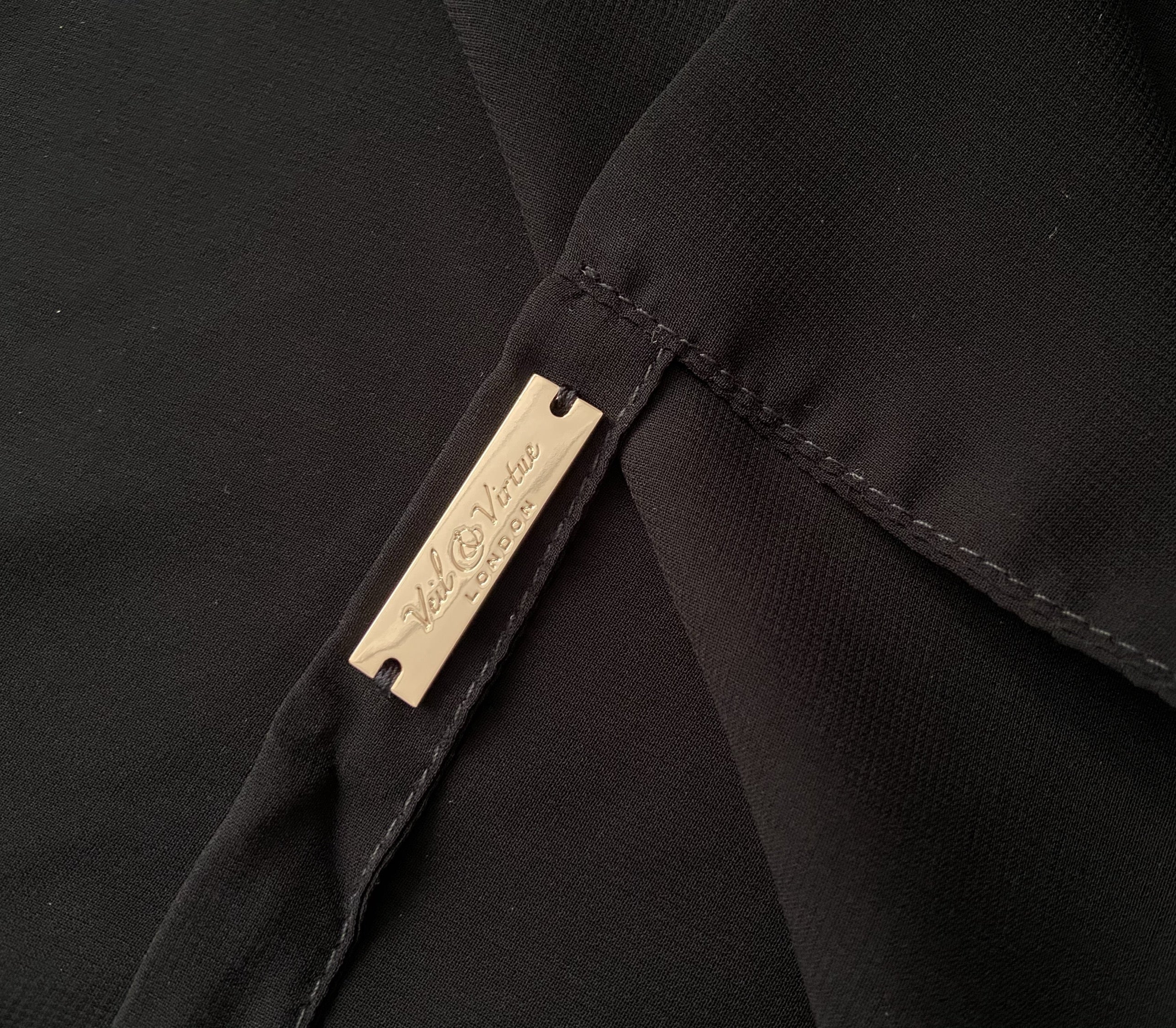 Signature Half Niqab - Black