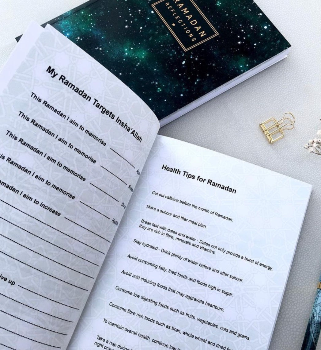Ramadan Reflections Notebook