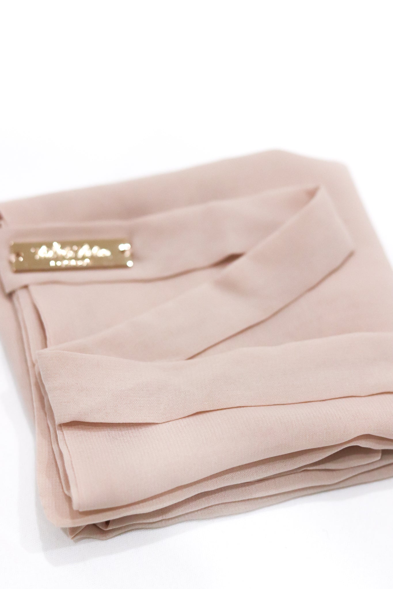 Signature Half Niqab - Nude