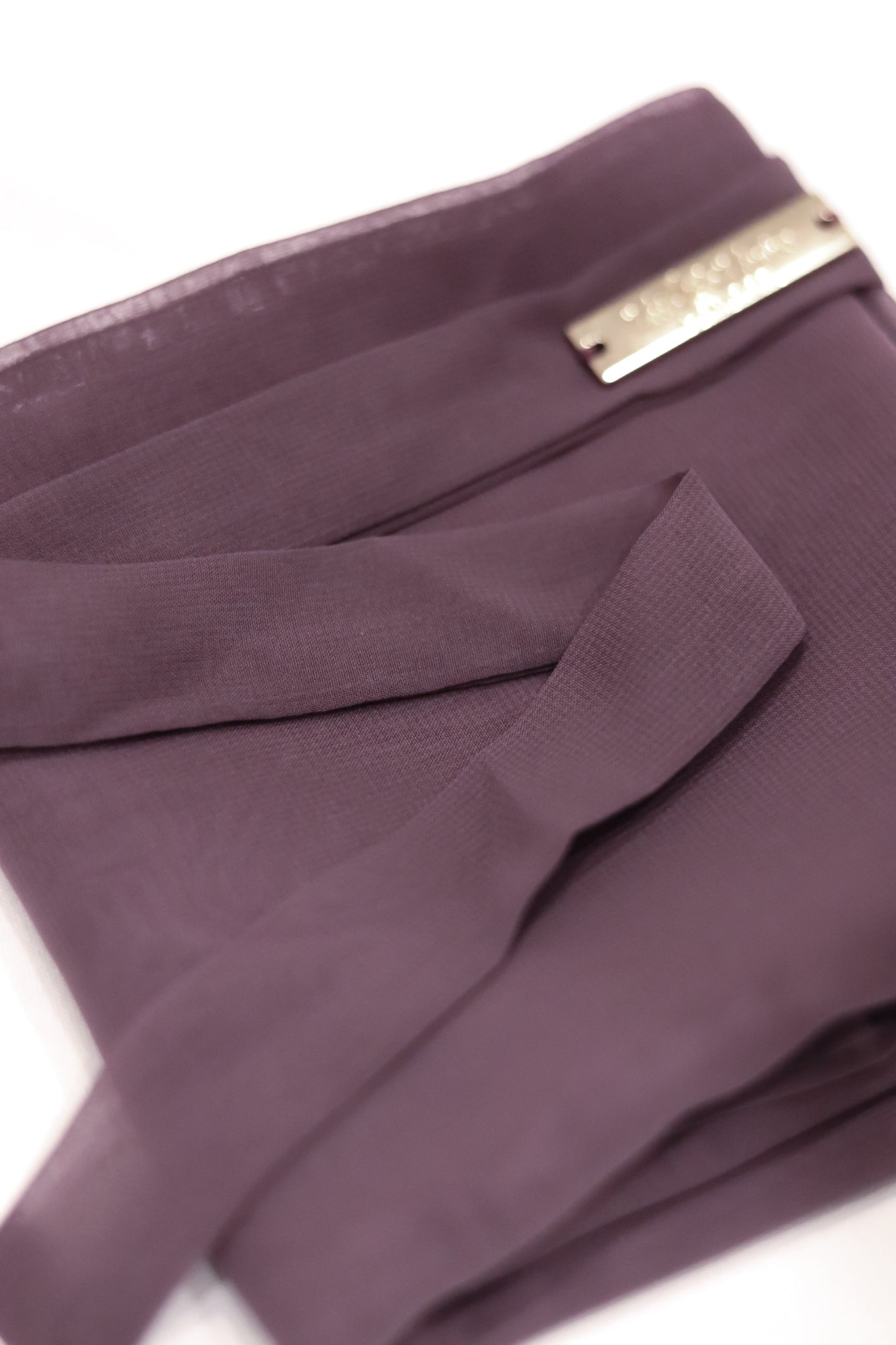 Signature Half Niqab - Grape