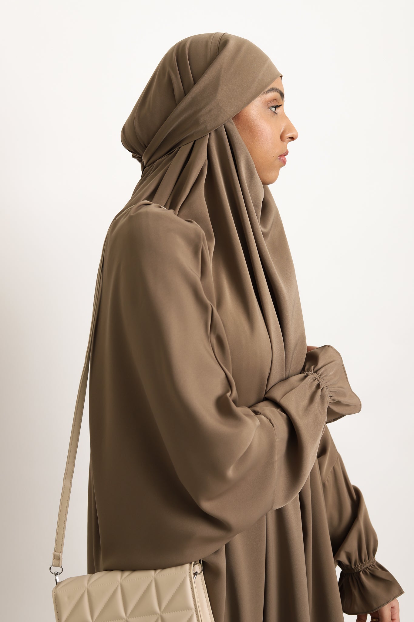 One Piece Jilbab - Khaki