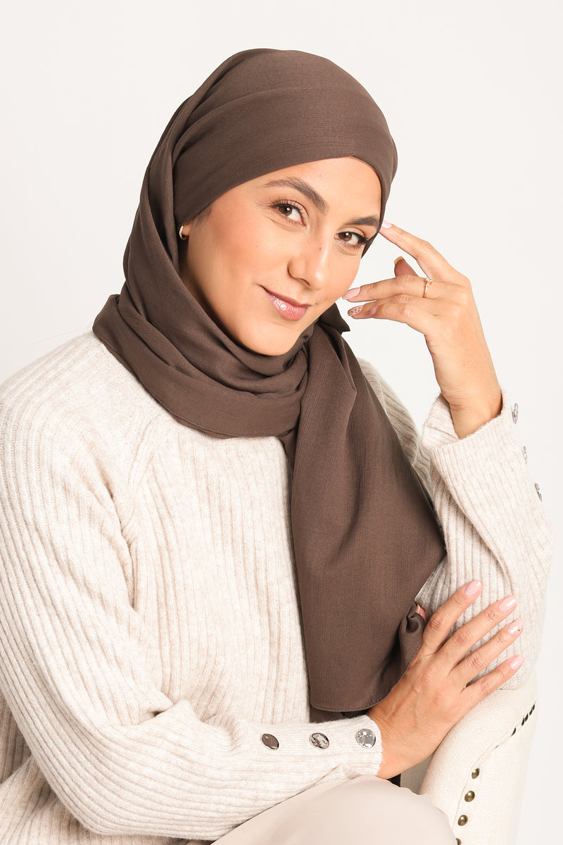 Cotton Hijab Jacobean