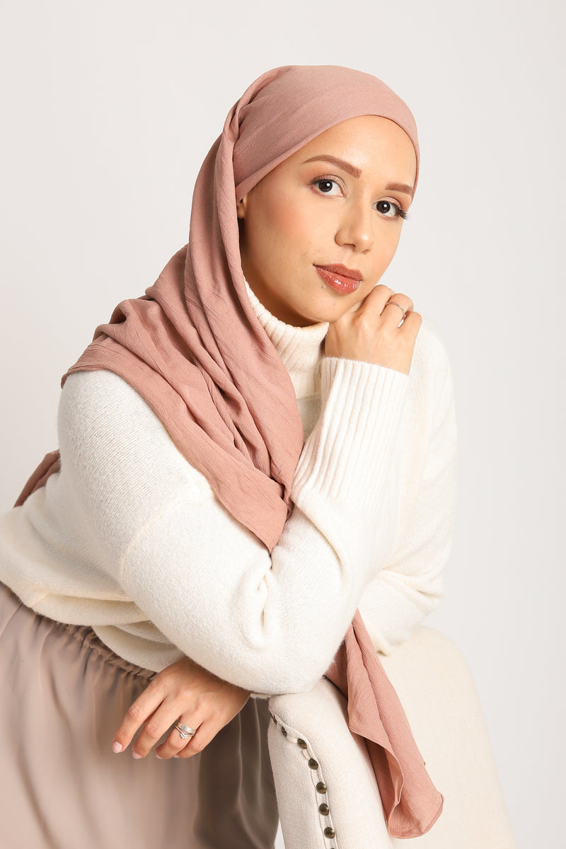 Cotton Hijab Mocha