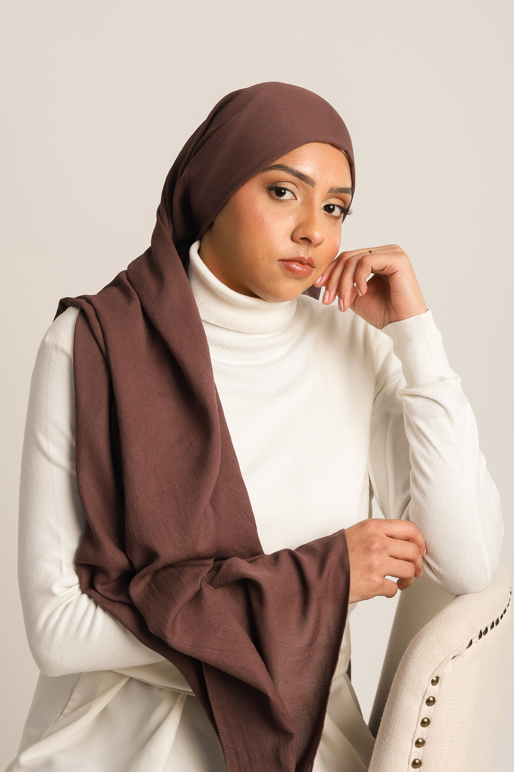 Cotton Hijab Mulberry