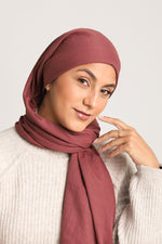 Cotton Hijab Rouge