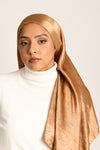 Crushed Satin Hijab Peruvian