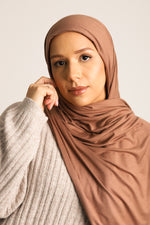 Jersey Hijab Chestnut