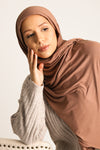 Jersey Hijab Chestnut