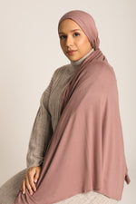 Jersey Hijab Dusty Mauve