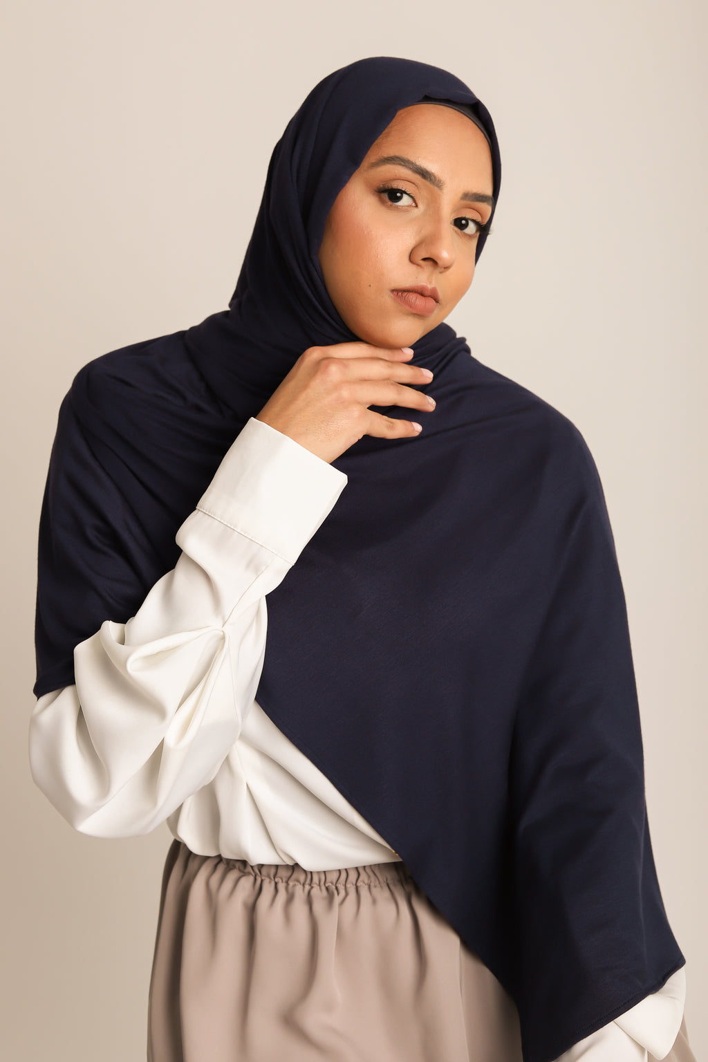 Jersey Hijab Midnight