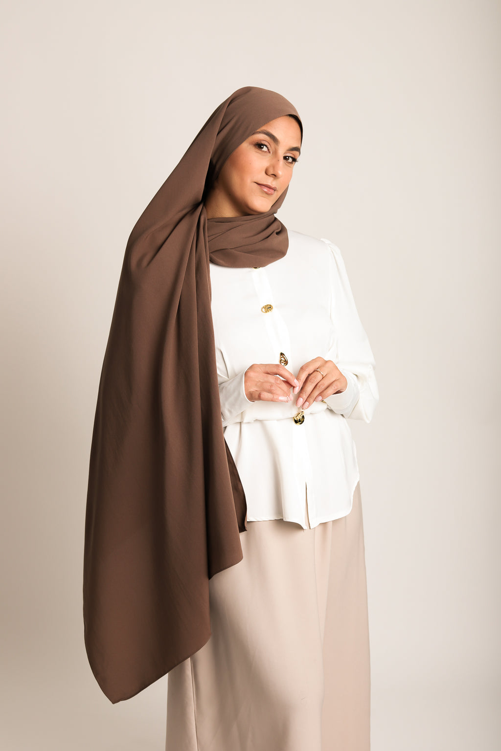 Medina Silk Hijab Cedar