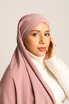 Medina Silk Hijab Dusty Mauve