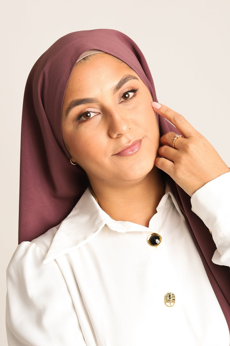 Medina Silk Hijab Mulberry