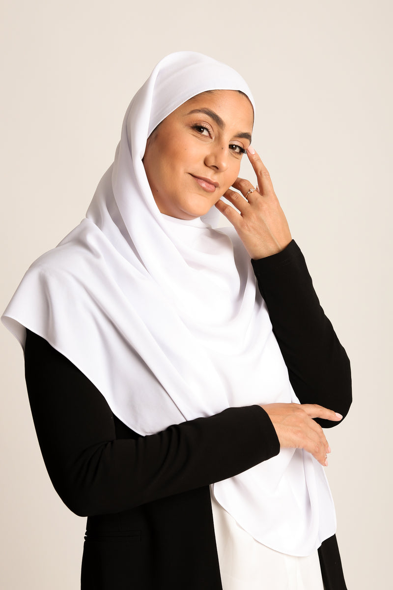 Medina Silk Hijab Frost