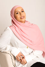 Premium Chiffon Hijab Cherry Blossom