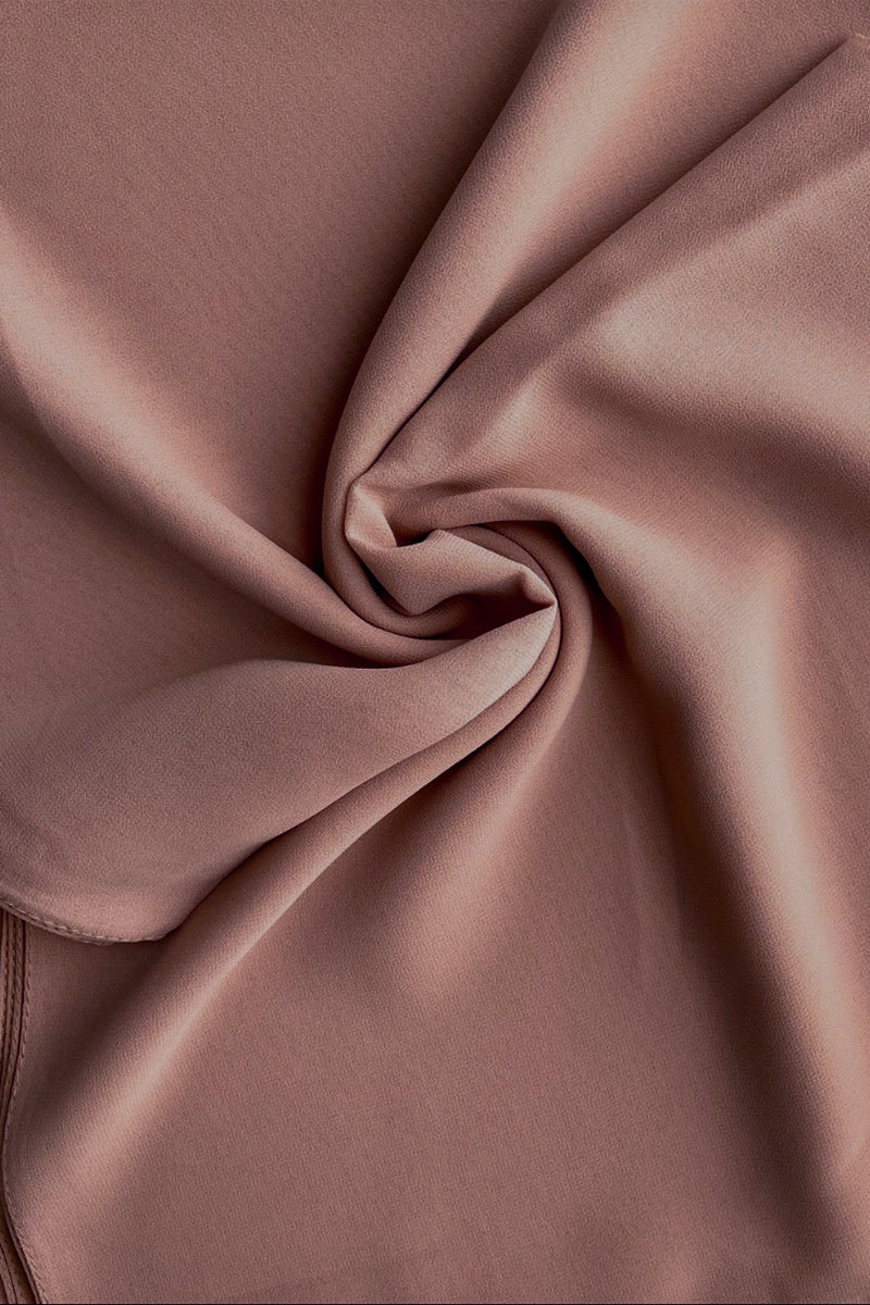 Essential Chiffon Hijab Cocoa Mocha