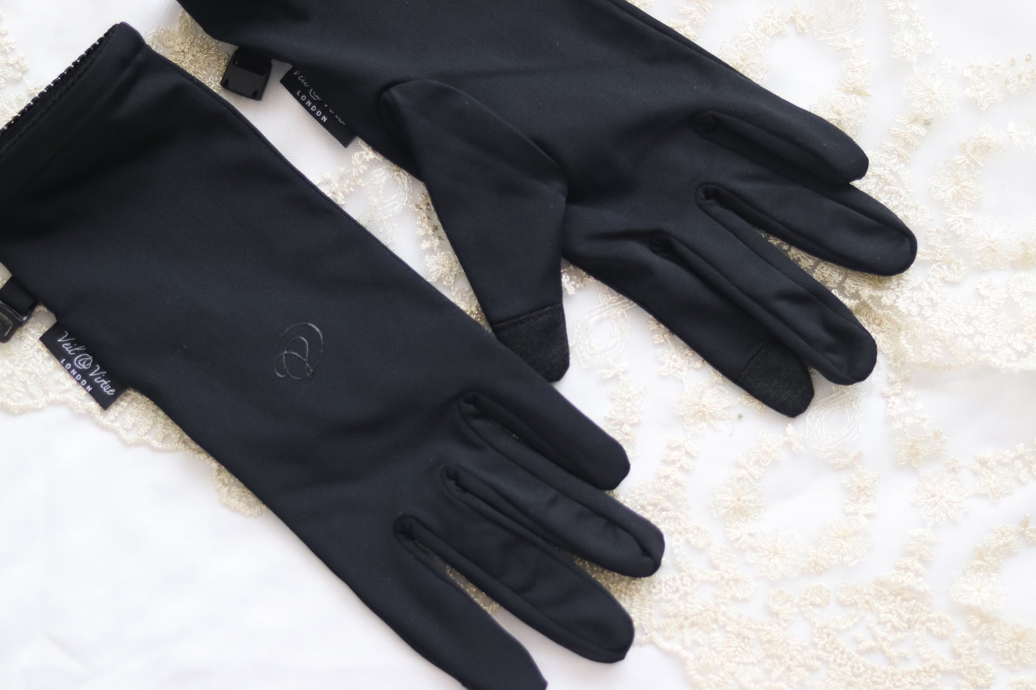 Touch Screen Muslimah Gloves - Short