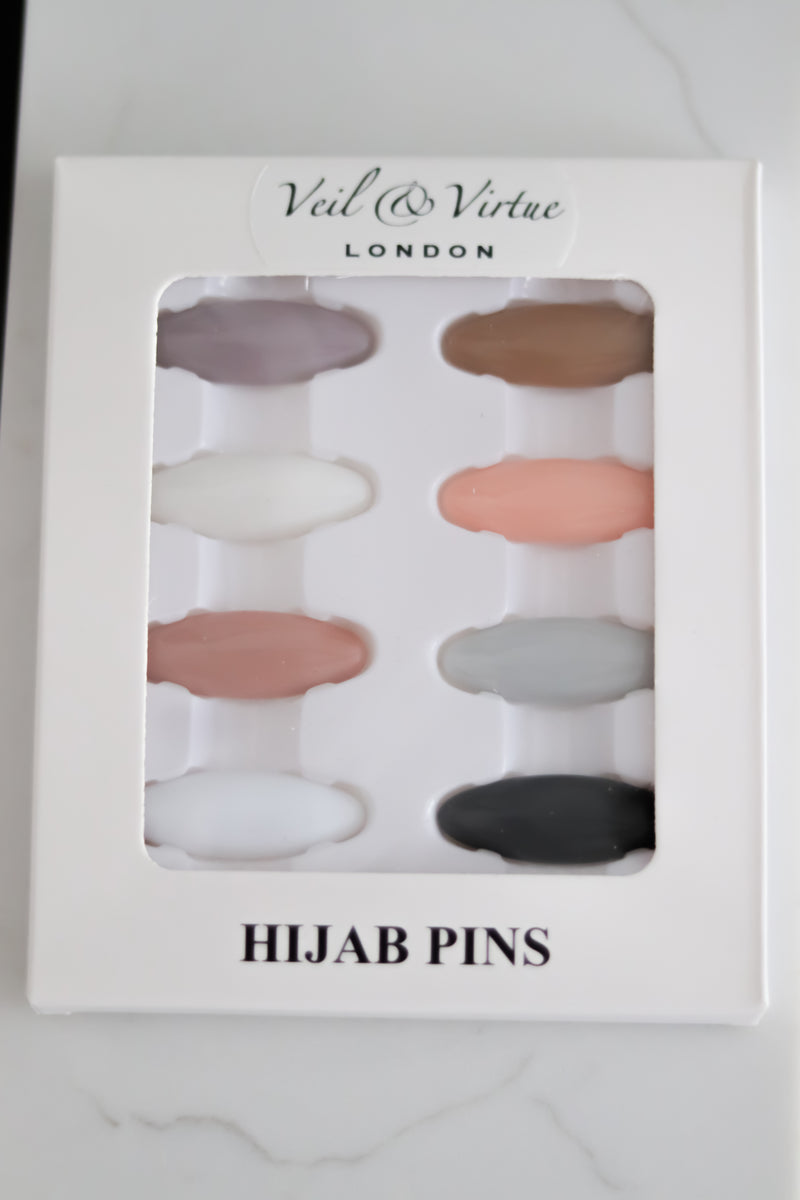 Hijab Pin Set - Neutrals