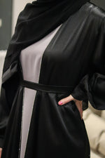 Maysa Black Shimmer Kimono