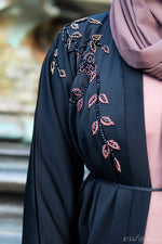 Habiba Bronze Gemstone Abaya